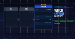 Rev vs Otter vs vSubtitle: Which AI Captioning Tool Is Fastest? (2026)