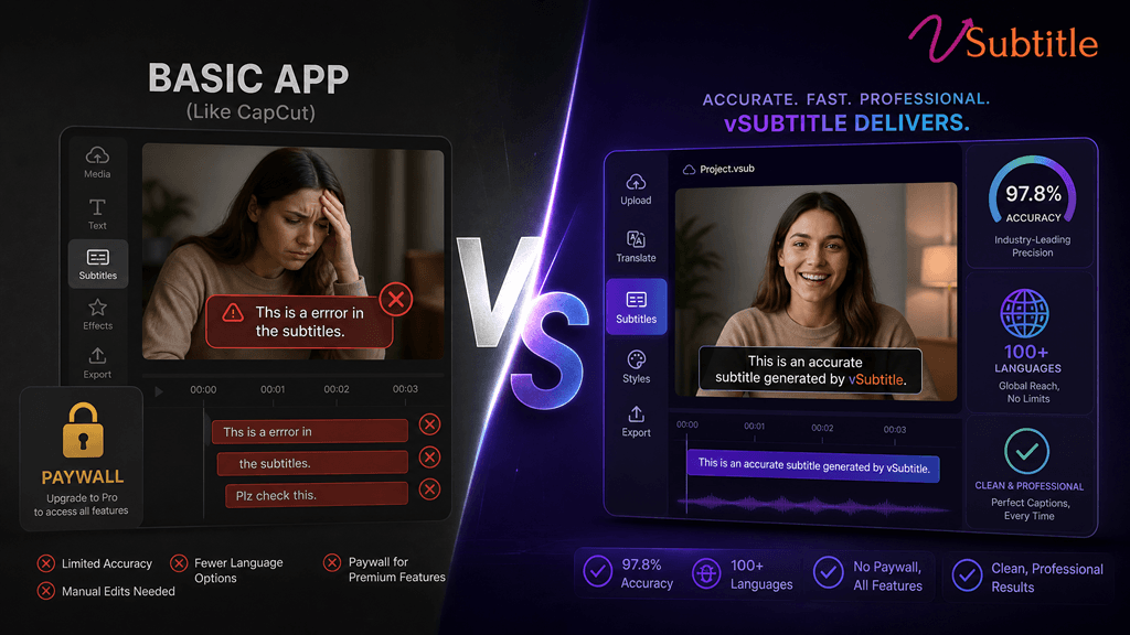 Best CapCut Alternatives for Professional AI Captions in 2026