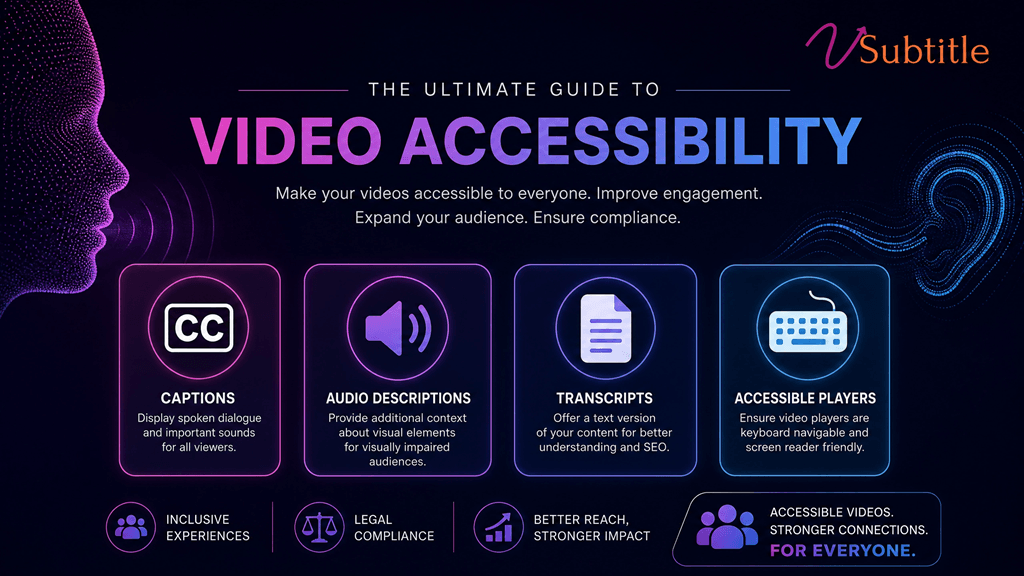 The Ultimate Guide to Video Accessibility in 2026