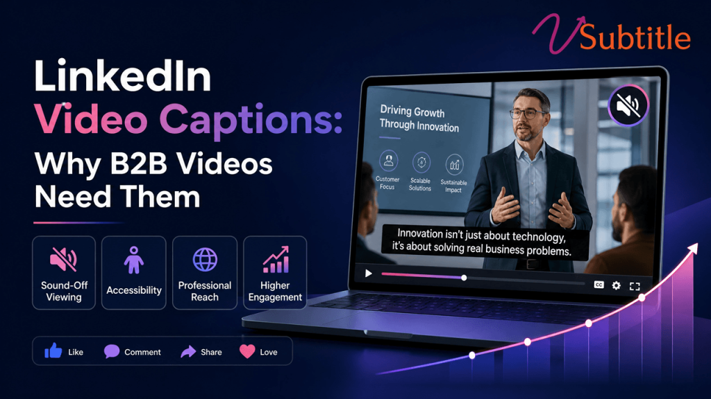 linkedin-video-captions-why-b2b-videos-need-them